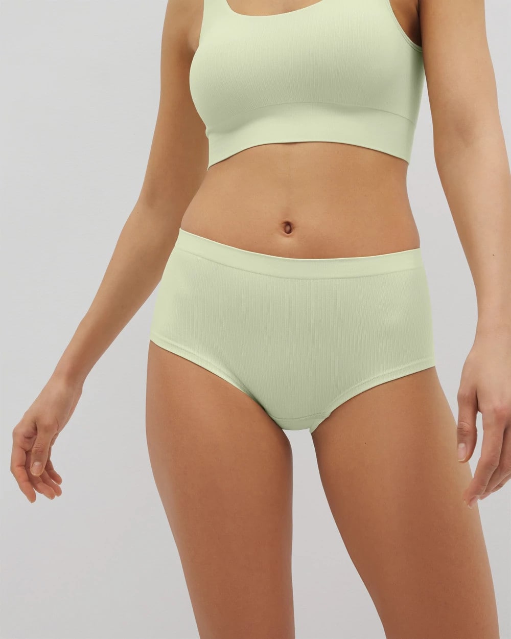 Seamless Rib Boyshort Panty