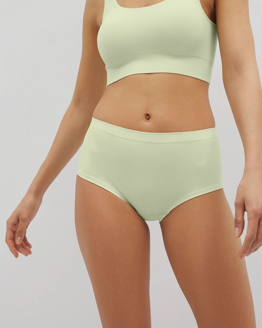 Seamless Rib Boyshort Panty