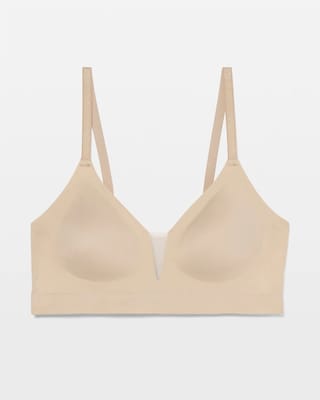 Convertible Bralette with Mesh Trim