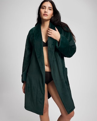 Plush Short Robe