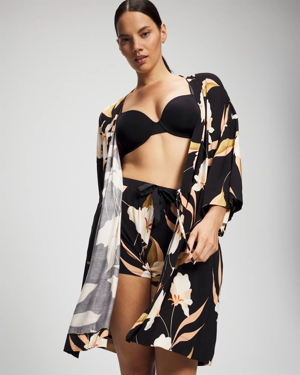 Cool Nights Short Robe