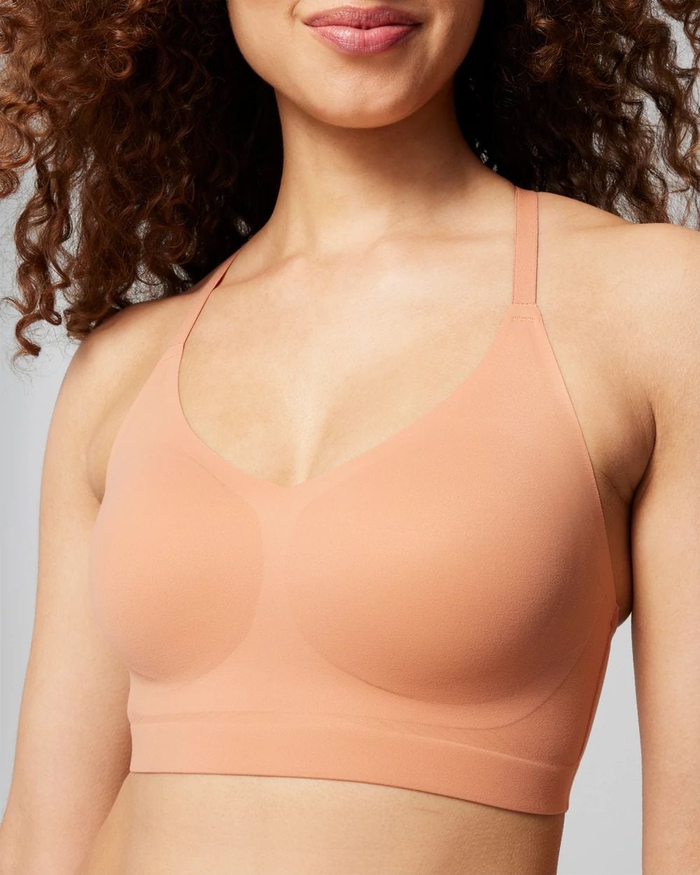 Racerback Bralette with Lace Back click to view larger image.