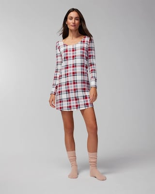Long-Sleeve Sleepshirt