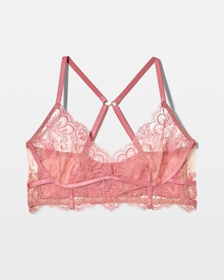 Tattoo Lace Embroidered Bralette click to view larger image.