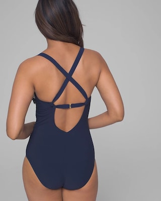 Mediterranean Flora One Piece Swimsuit