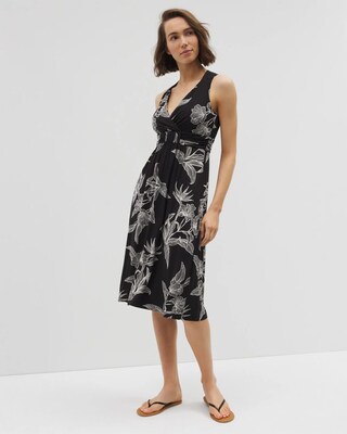 Cross Back Strap Bra Dress