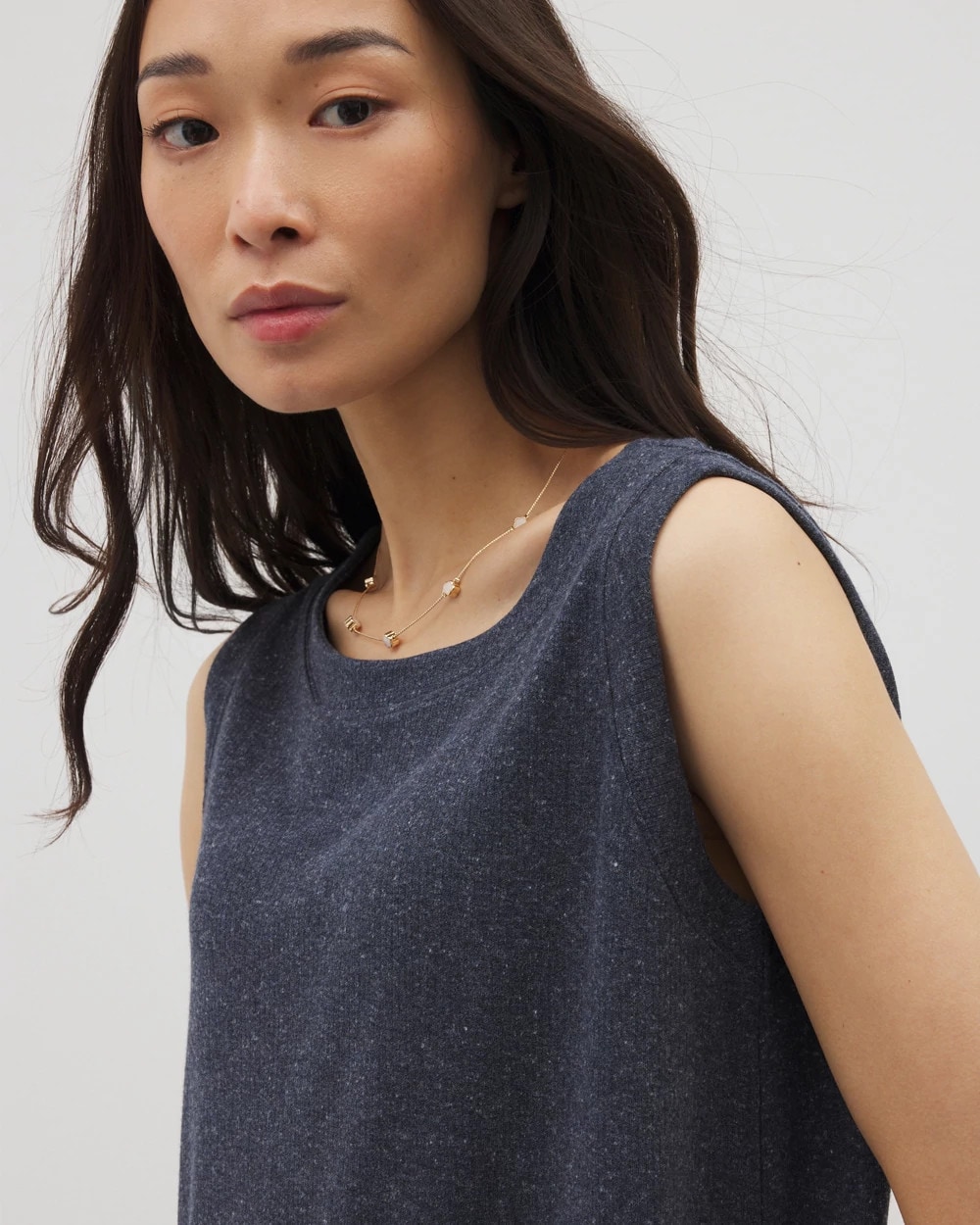 Rib Knit Sleeveless Top