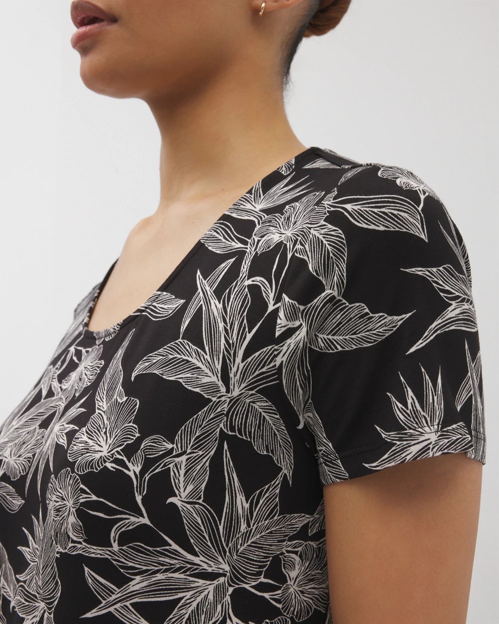 Short Sleeve Scoop Neck Sleepshirt