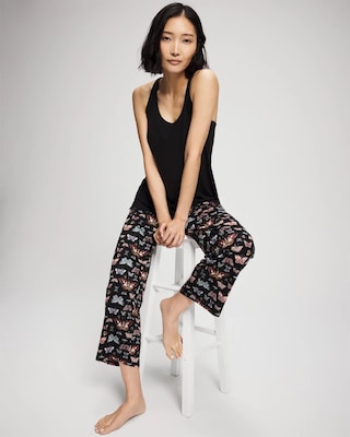 Tank + Crop Pants Pajama Set click to view larger image.