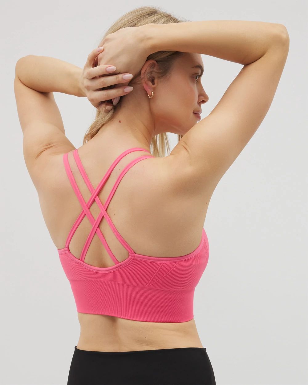 Soma Sport Longline Bra with Strappy Back