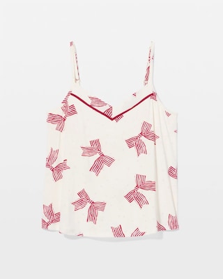Piped Pajama Cami click to view larger image.