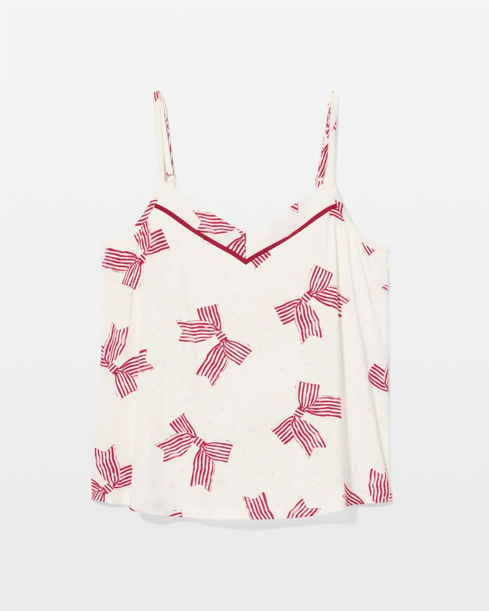 Piped Pajama Cami click to view larger image.