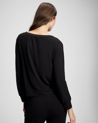 Long-Sleeve Pajama Top click to view larger image.