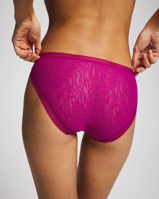 Soma Bikini Panty with Stretch Lace click to view larger image.
