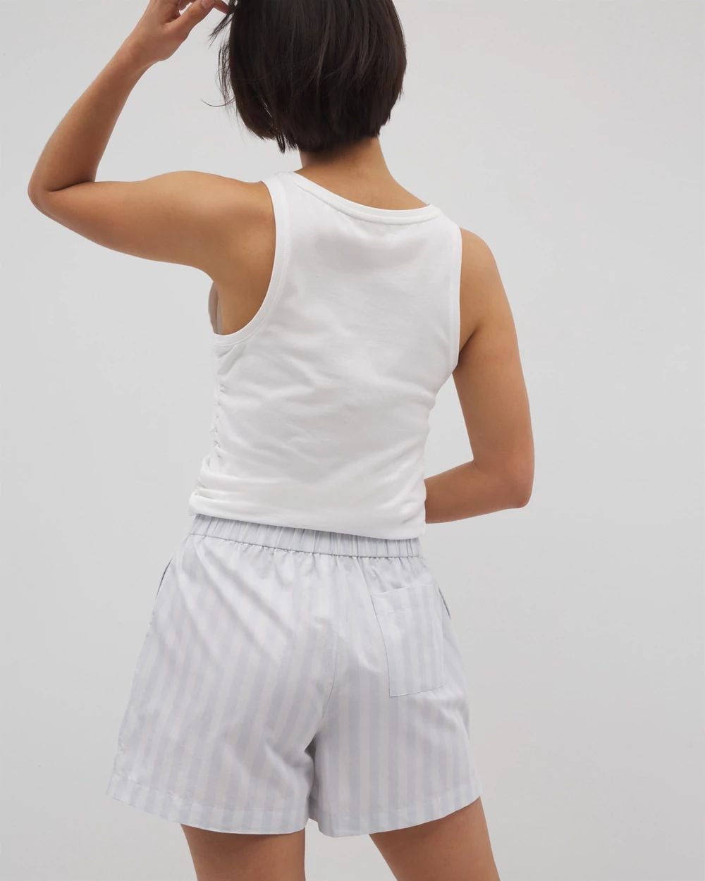 Cotton PoplinPajama Shorts