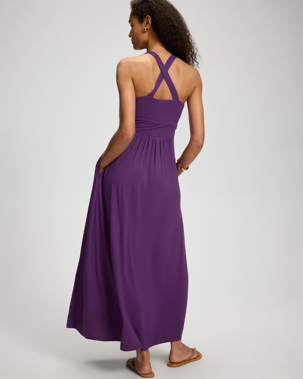 Crossback Maxi Bra Dress click to view larger image.