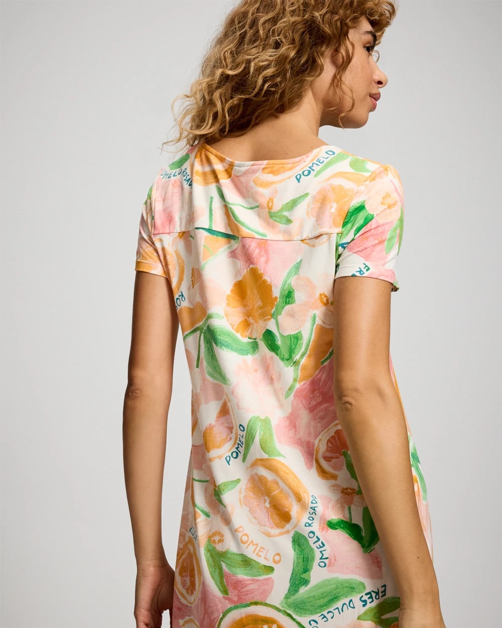 Short Sleeve Scoop Neck Sleepshirt