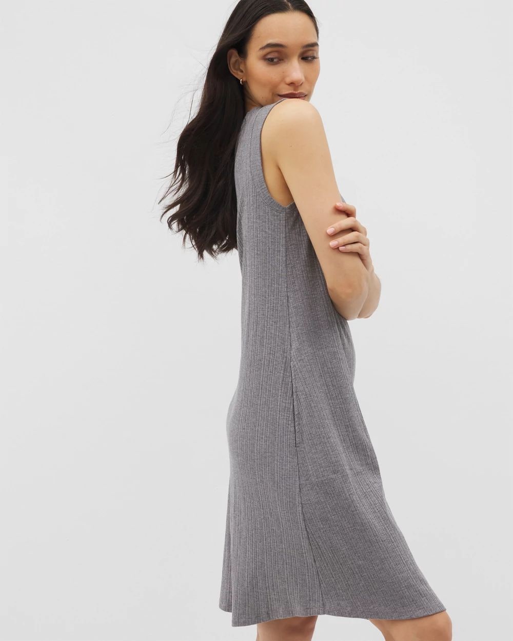 Rib Lounge Short Dress