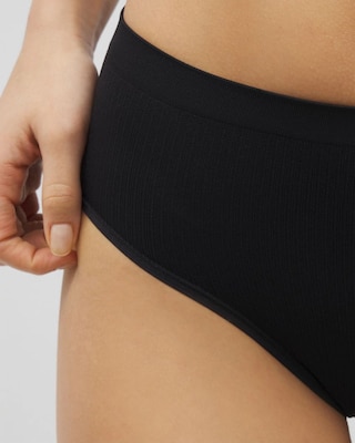Seamless Rib High-Leg Panty click to view larger image.