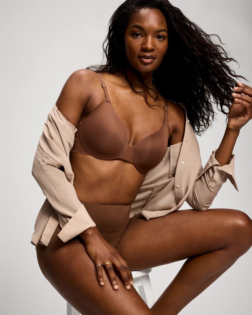 Lightly Lined Full Coverage Bra click to view larger image.