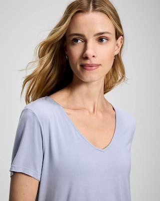 Short Sleeve Pajama Tee click to view larger image.