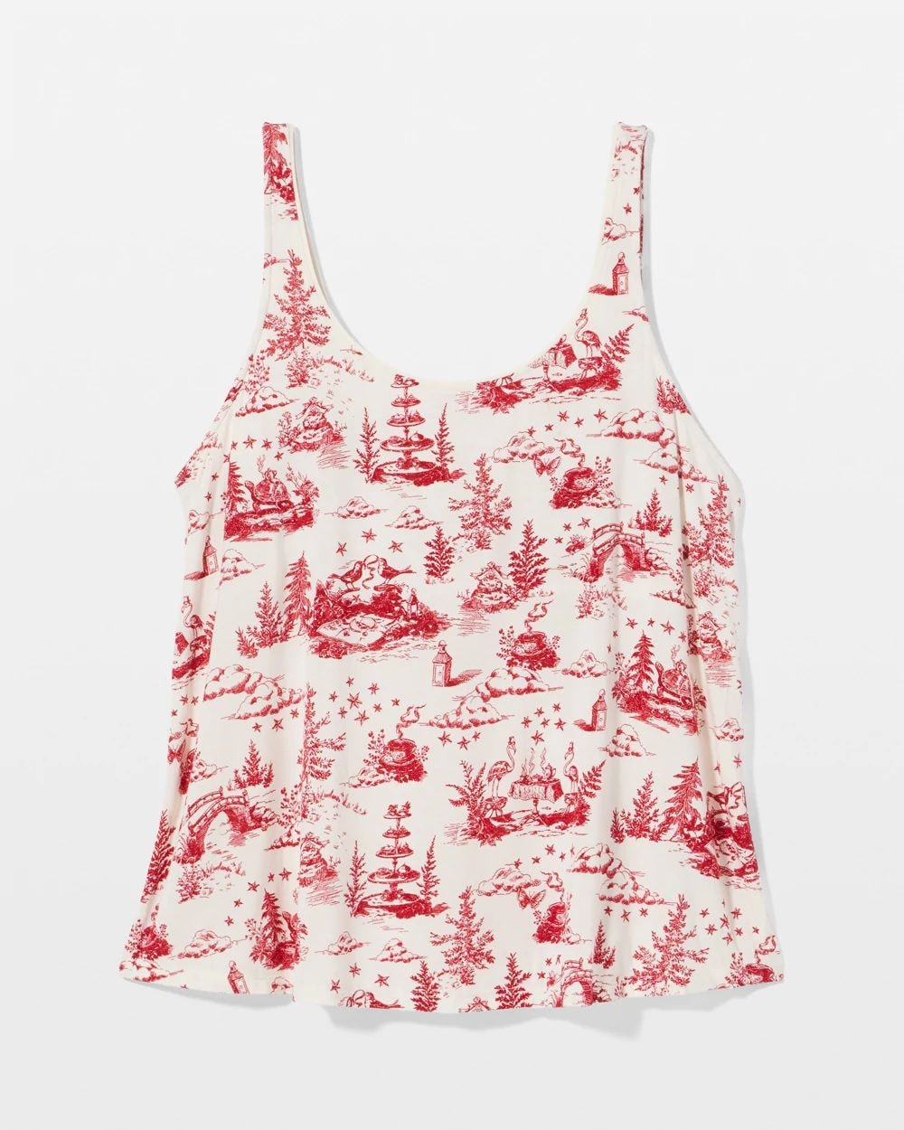 Cool Nights Pajama Tank With Piping