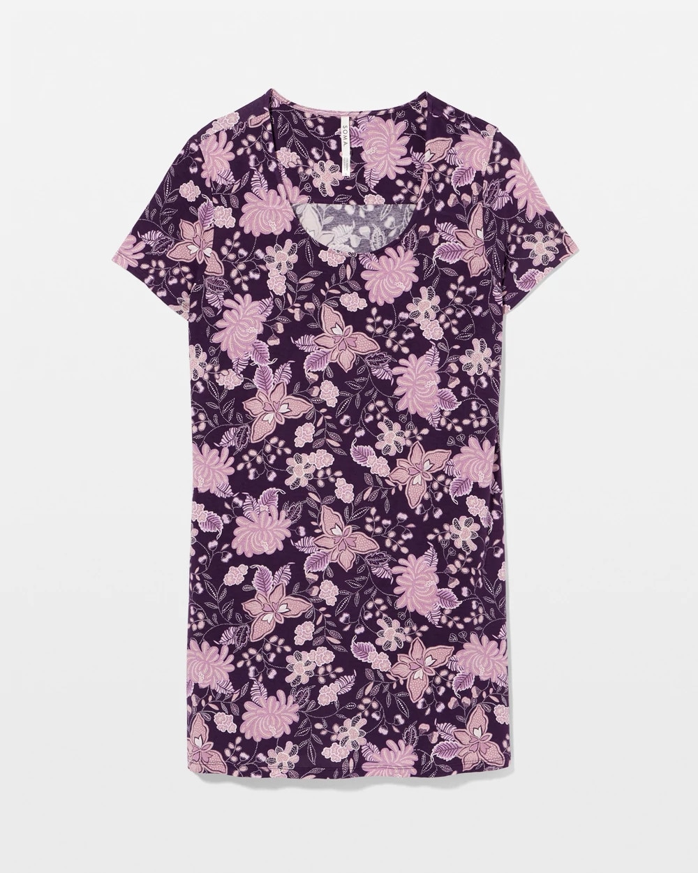 Short Sleeve Scoop Neck Sleepshirt