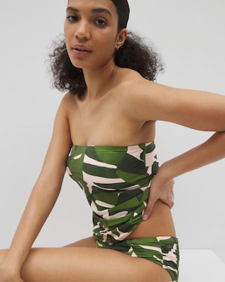 Soma Swim Ruched Bikini Bottoms click to view larger image.