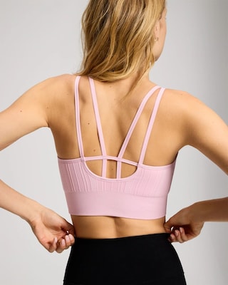 Seamless Bra With Strappy Back click to view larger image.