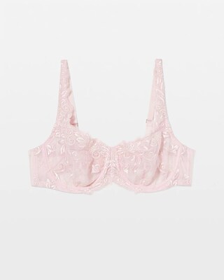 Lace Unlined Bra click to view larger image.