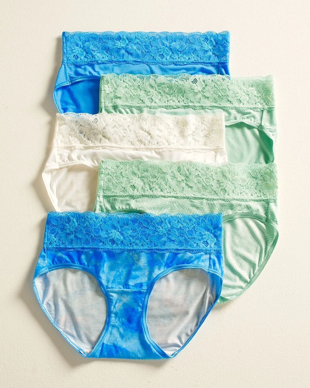 Super Soft Signature Lace Hipster 5 Pack