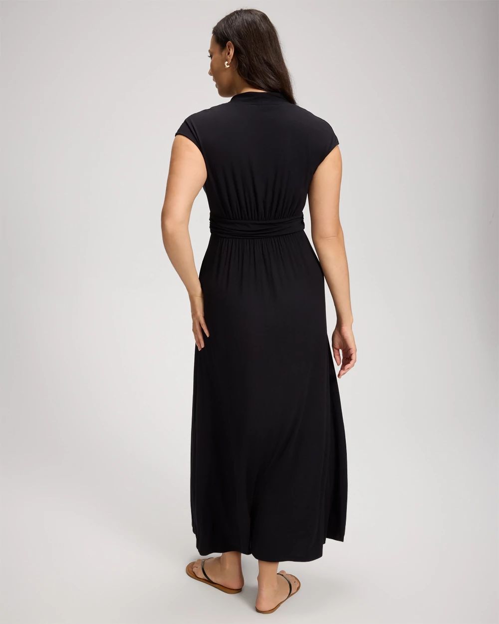 Serenity Cap Sleeve Maxi Bra Dress click to view larger image.