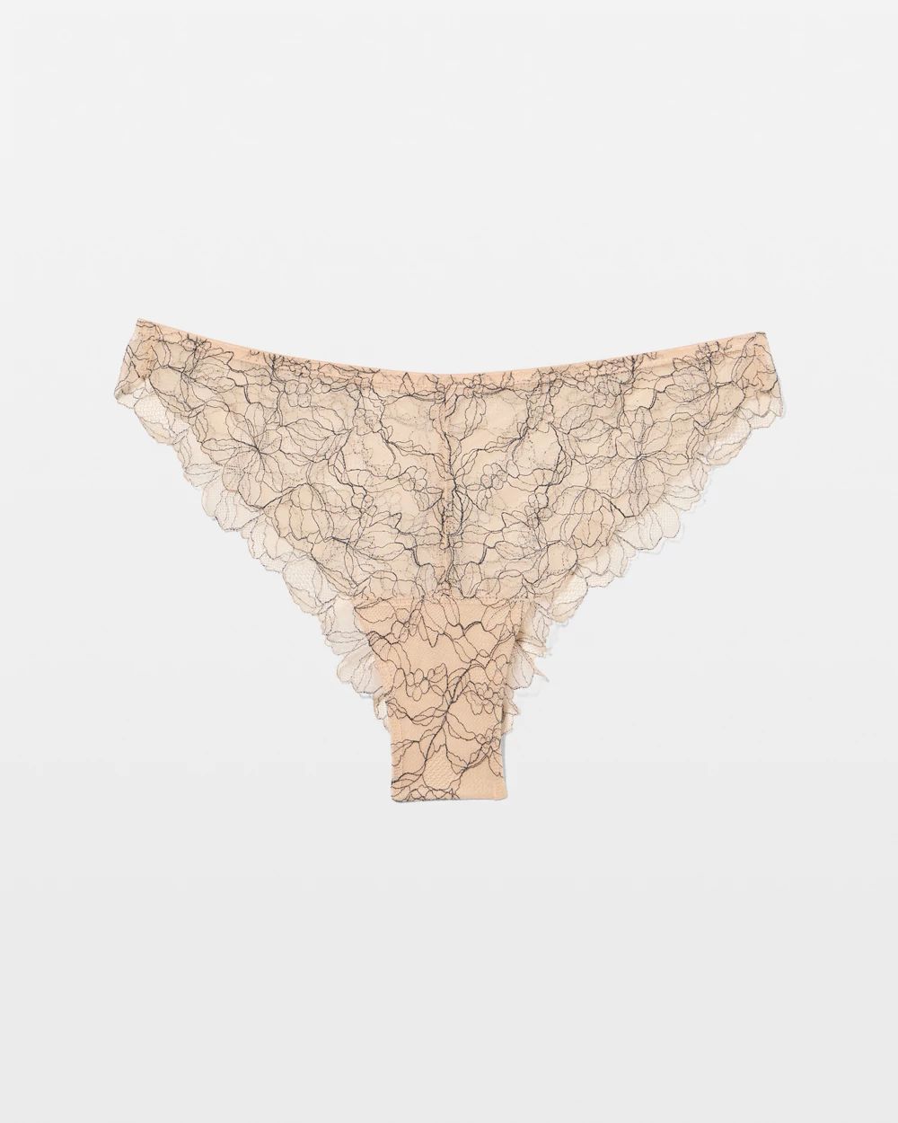 Fine Line Lace Tanga Panty click to view larger image.