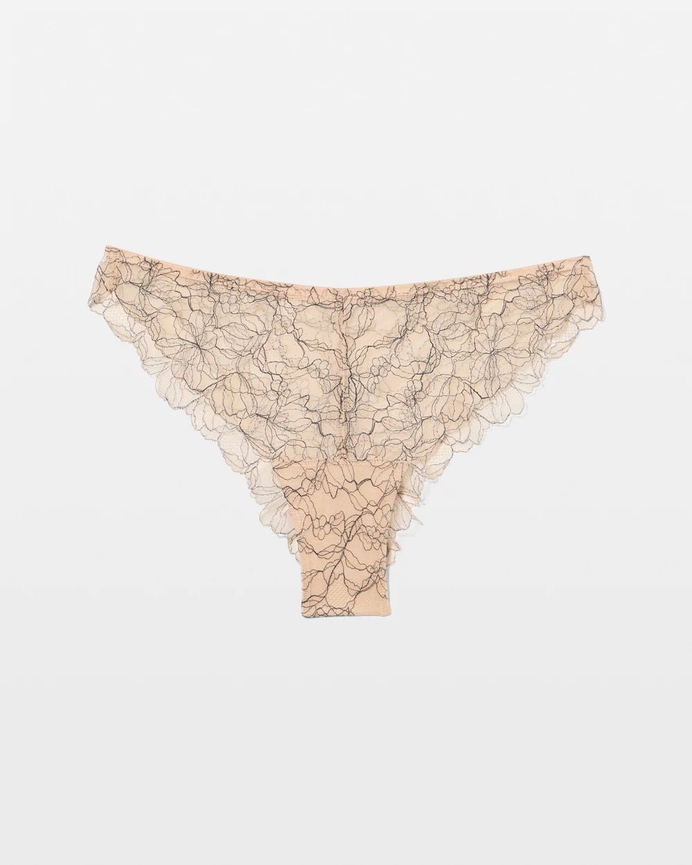 Fine Line Lace Tanga Panty