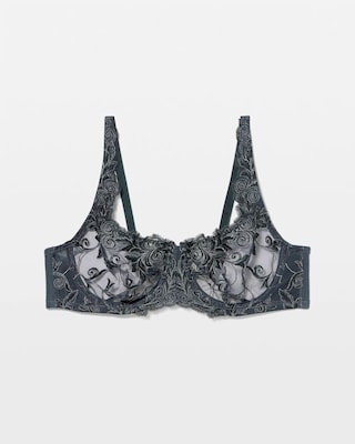 Lace Unlined Bra click to view larger image.