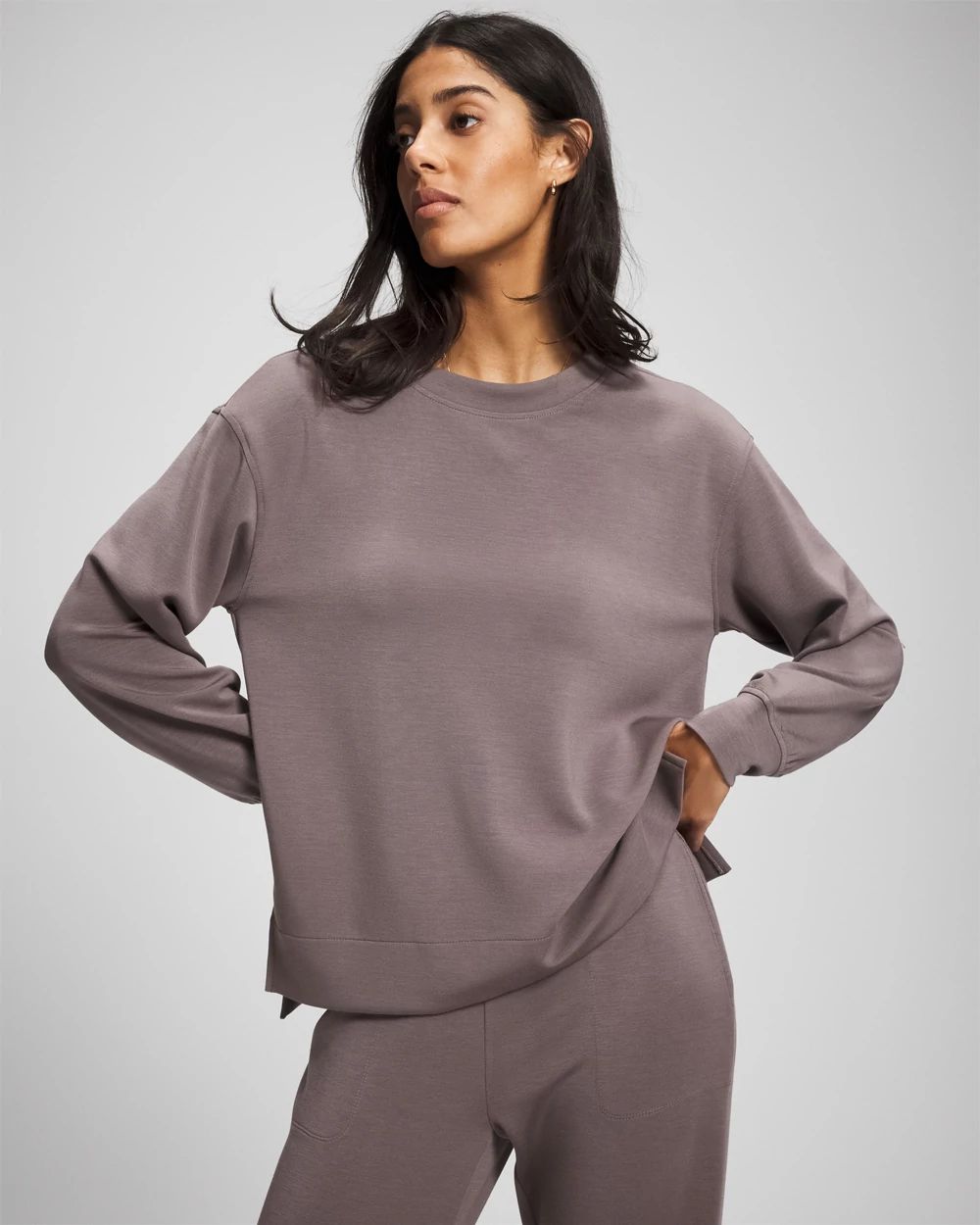 Modern Modal Crewneck Sweatshirt