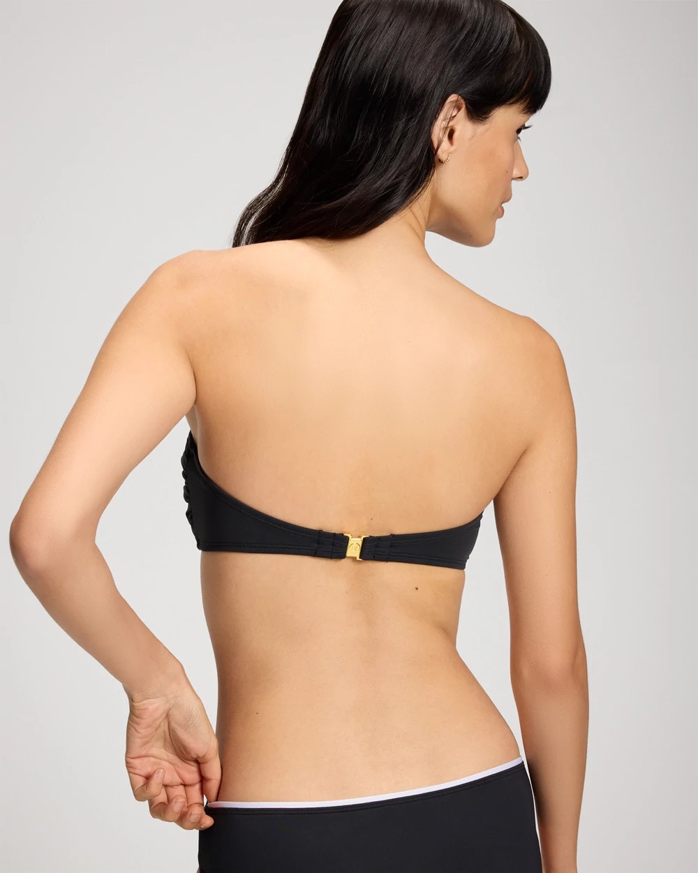 Ahoy Captain Bandeau Bikini Swim Top