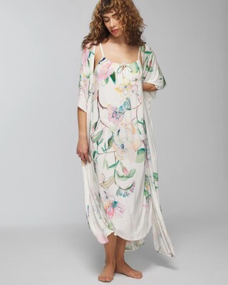 Tie-Front Midi Chemise