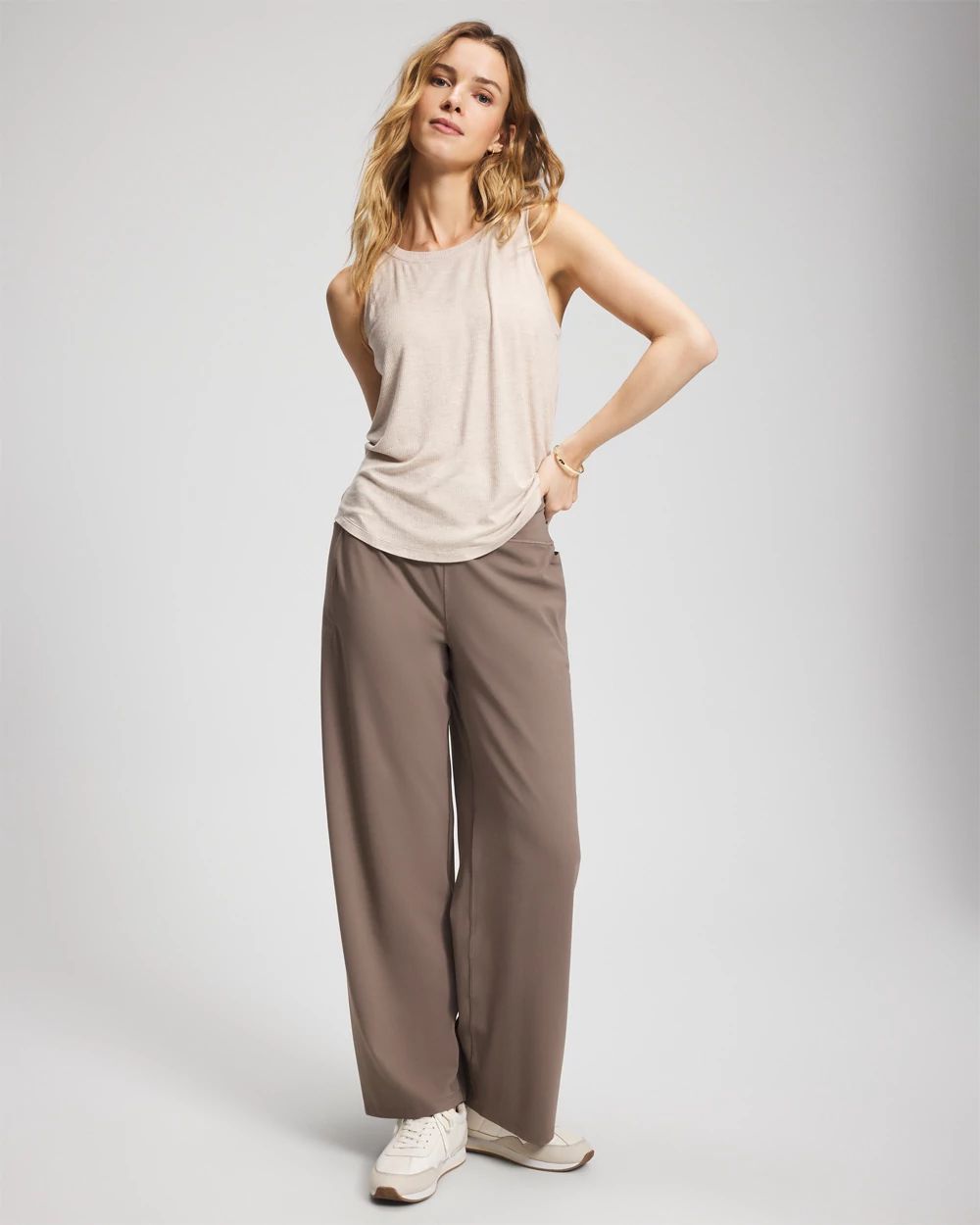 High-Waist Wide-Leg Pants