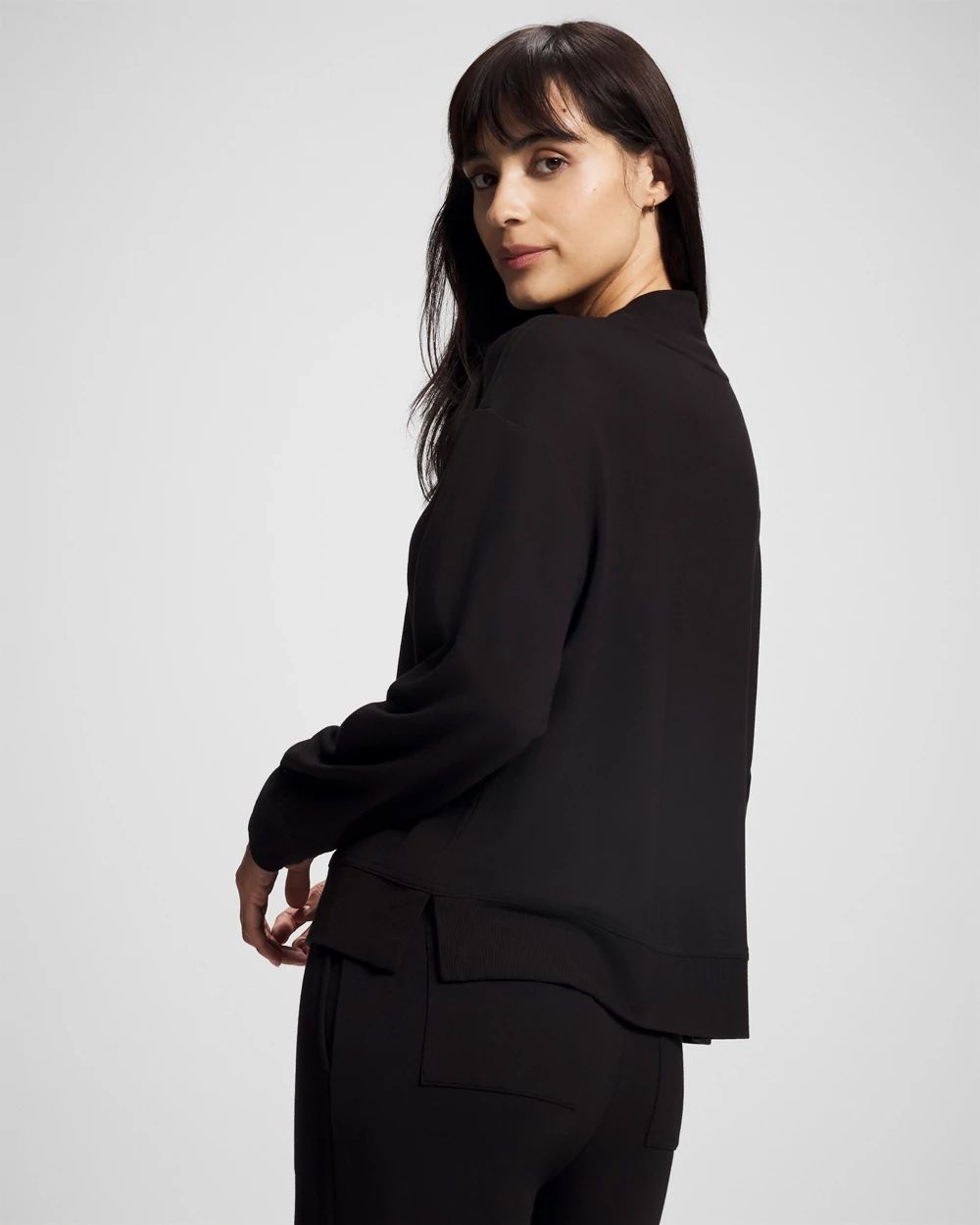 Ultrasoft Fleece Quarter Zip Sweatshirt