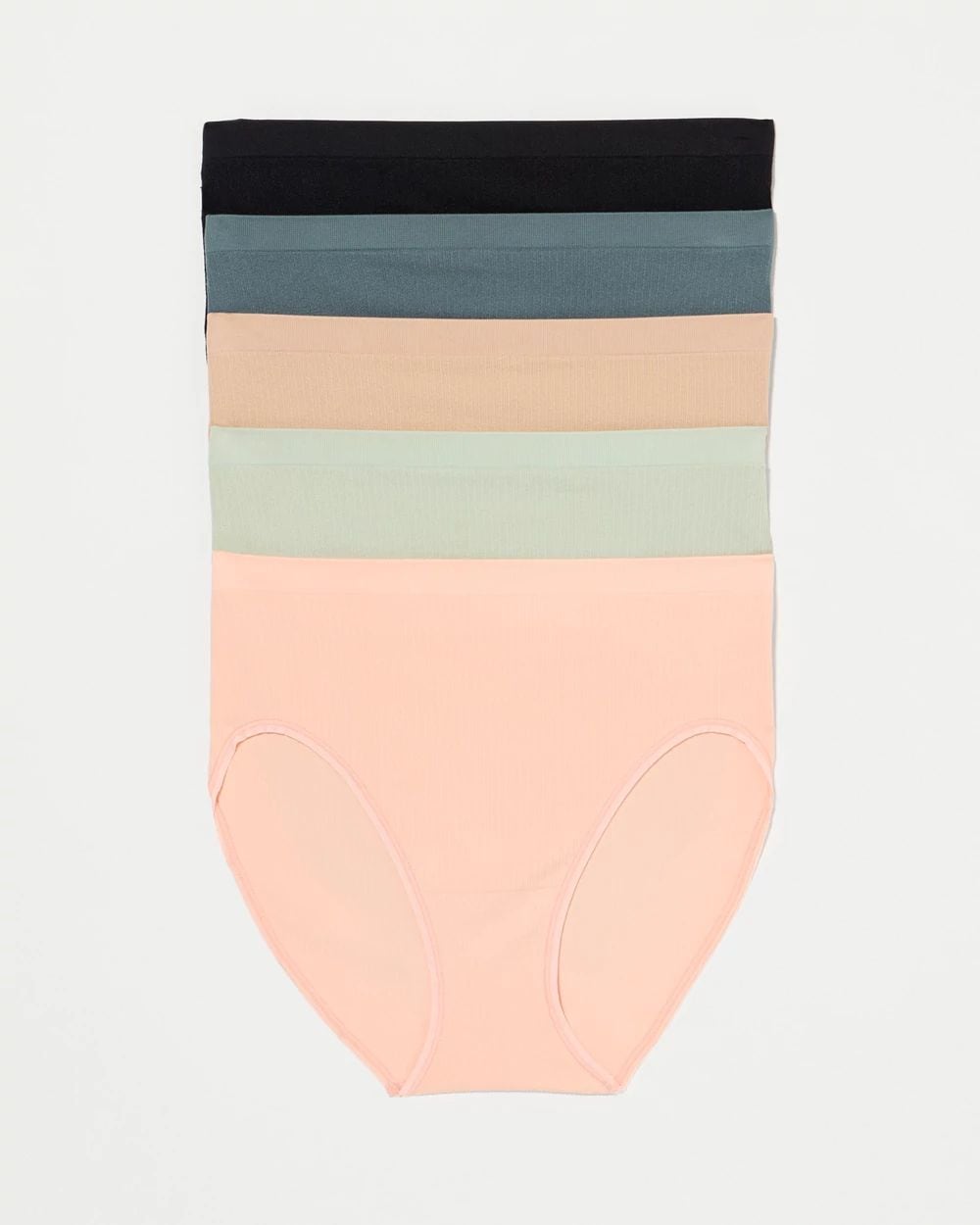 Rib High-Leg Panty 5 Pack