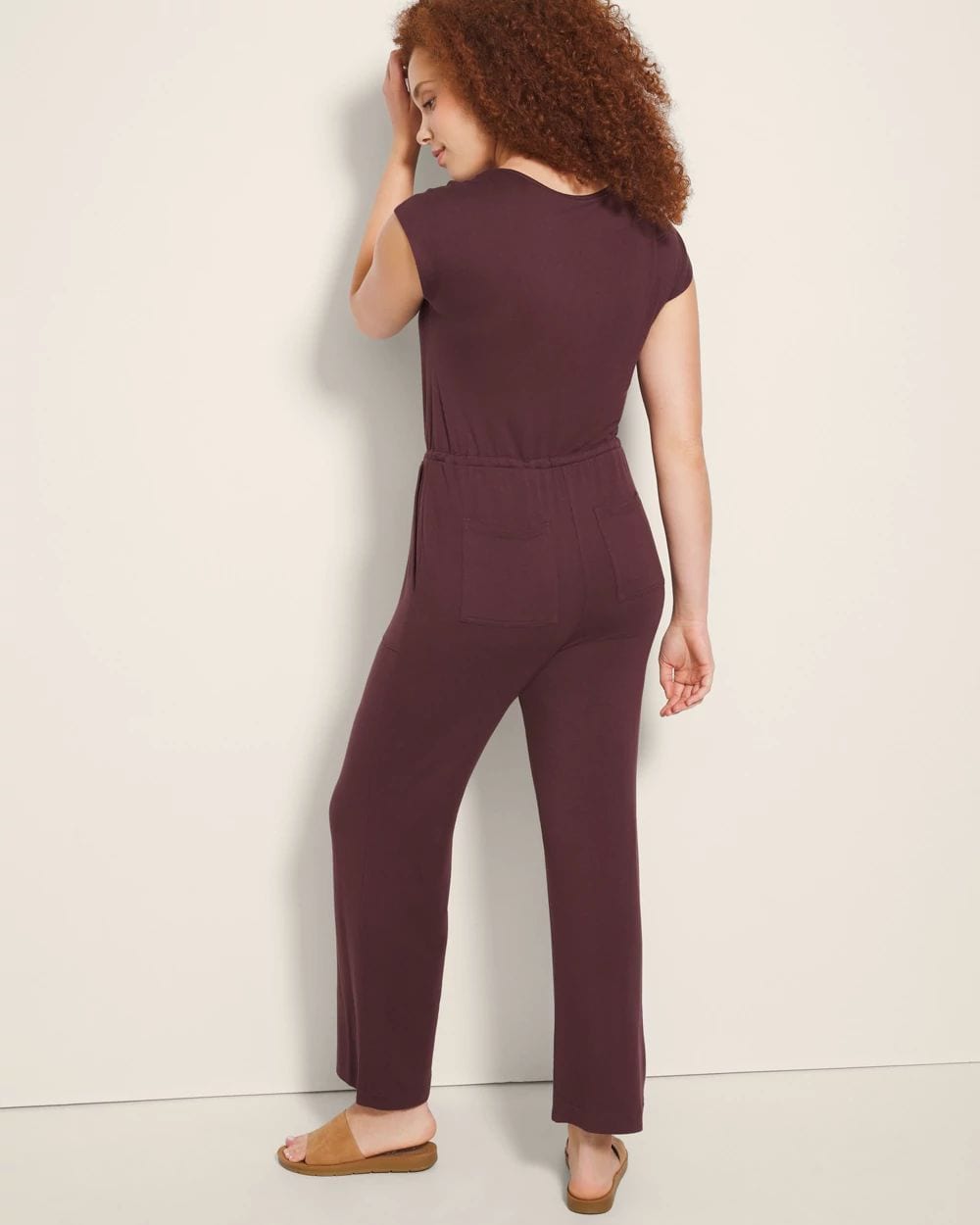 Wide-Leg Jumpsuit click to view larger image.