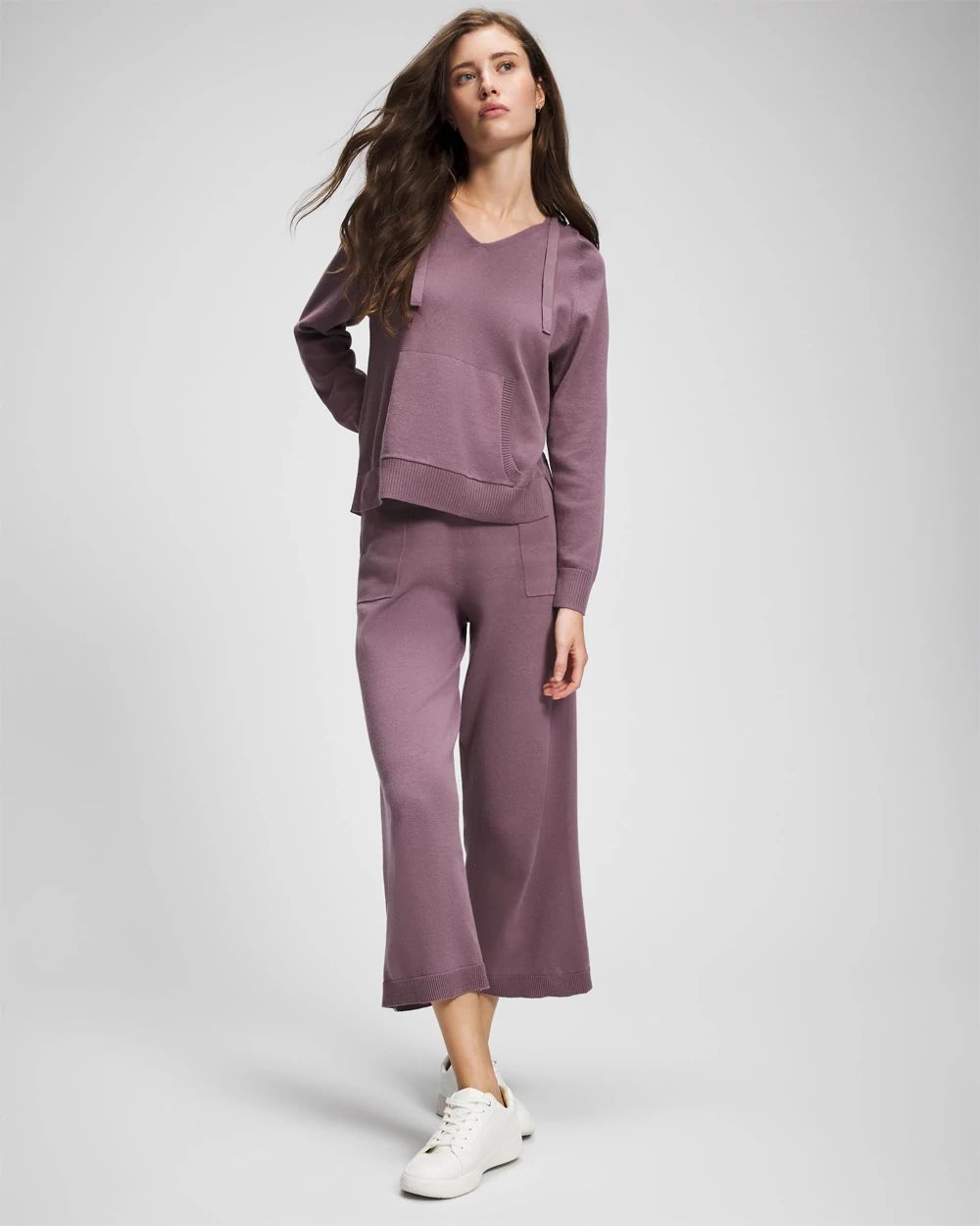 Cotton Sweater Crop Pant