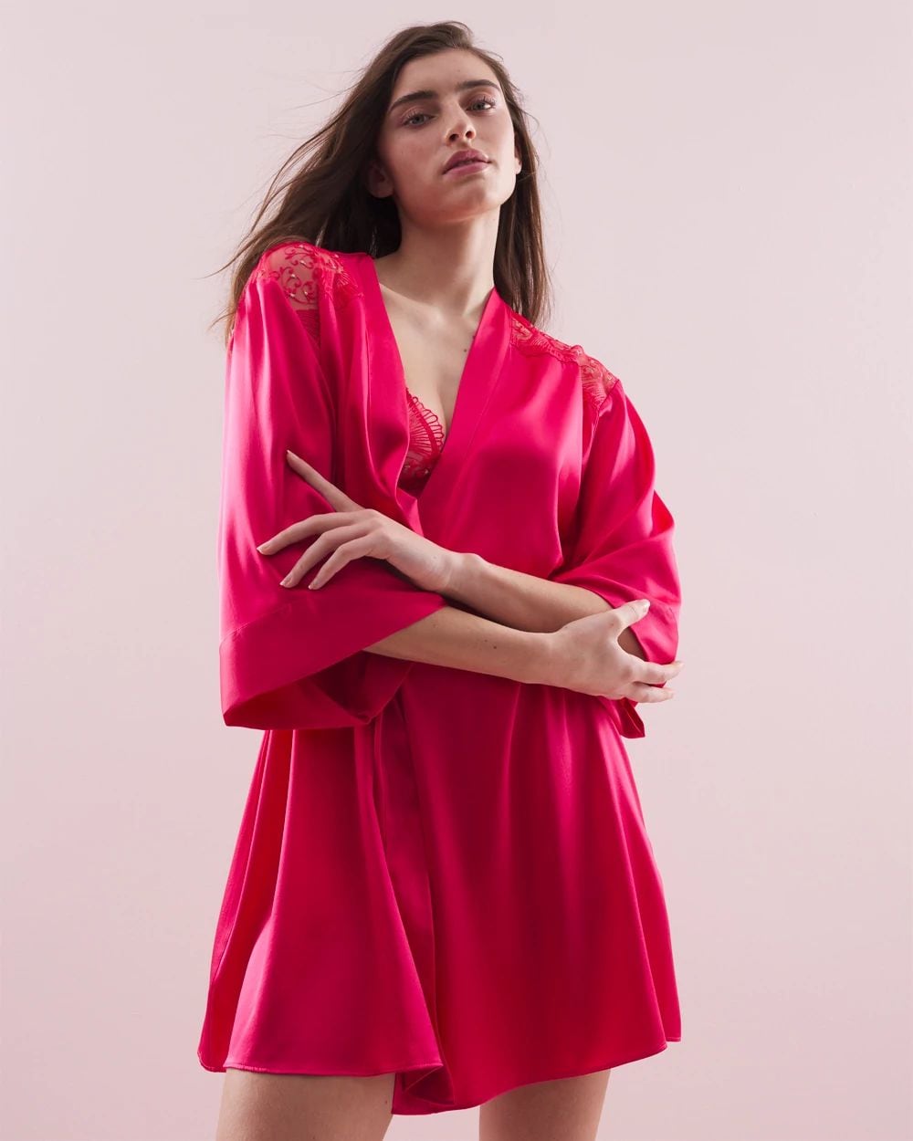 Soma's Sexiest Silk Short Robe
