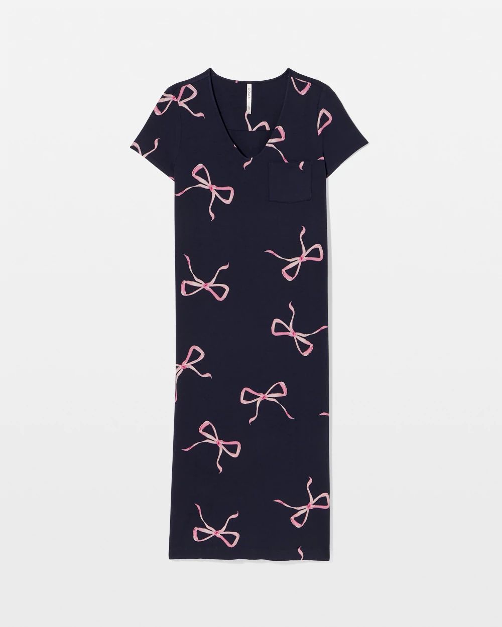 Cool Nights Short Sleeve Long Sleepshirt