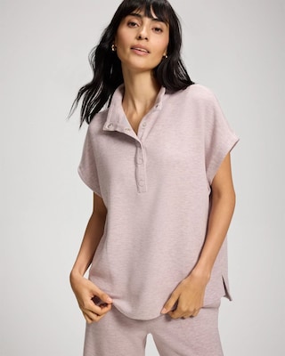 Modern Modal Quarter-Zip Short Sleeve