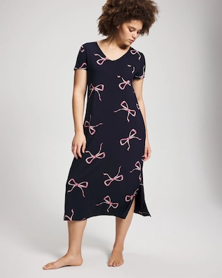 Short Sleeve Long Sleepshirt