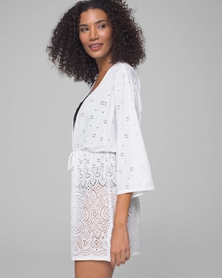 Gypsy Gem Drawcord Waist Tunic Coverup