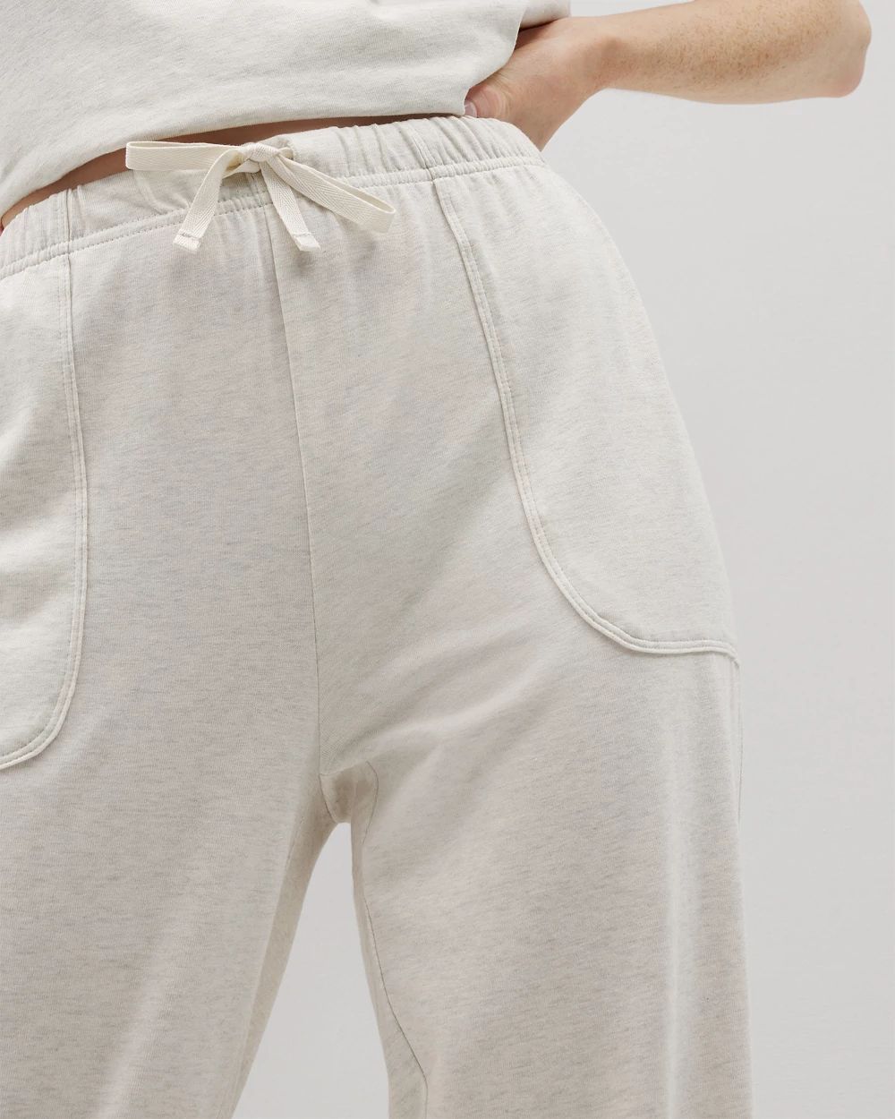 Crop Pajama Pants click to view larger image.