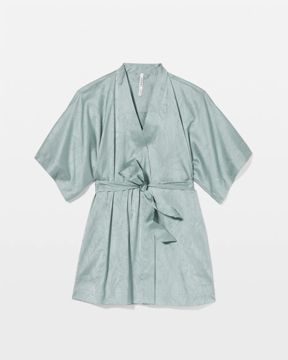 Jacquard Short Robe